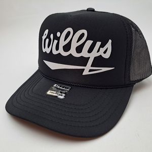 Retro Vintage Style Jeep Willys Foam Trucker Style Mesh Snapback Hat Cap CJ Wago